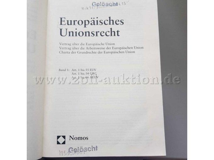 Haupttitelseite - Beispiel