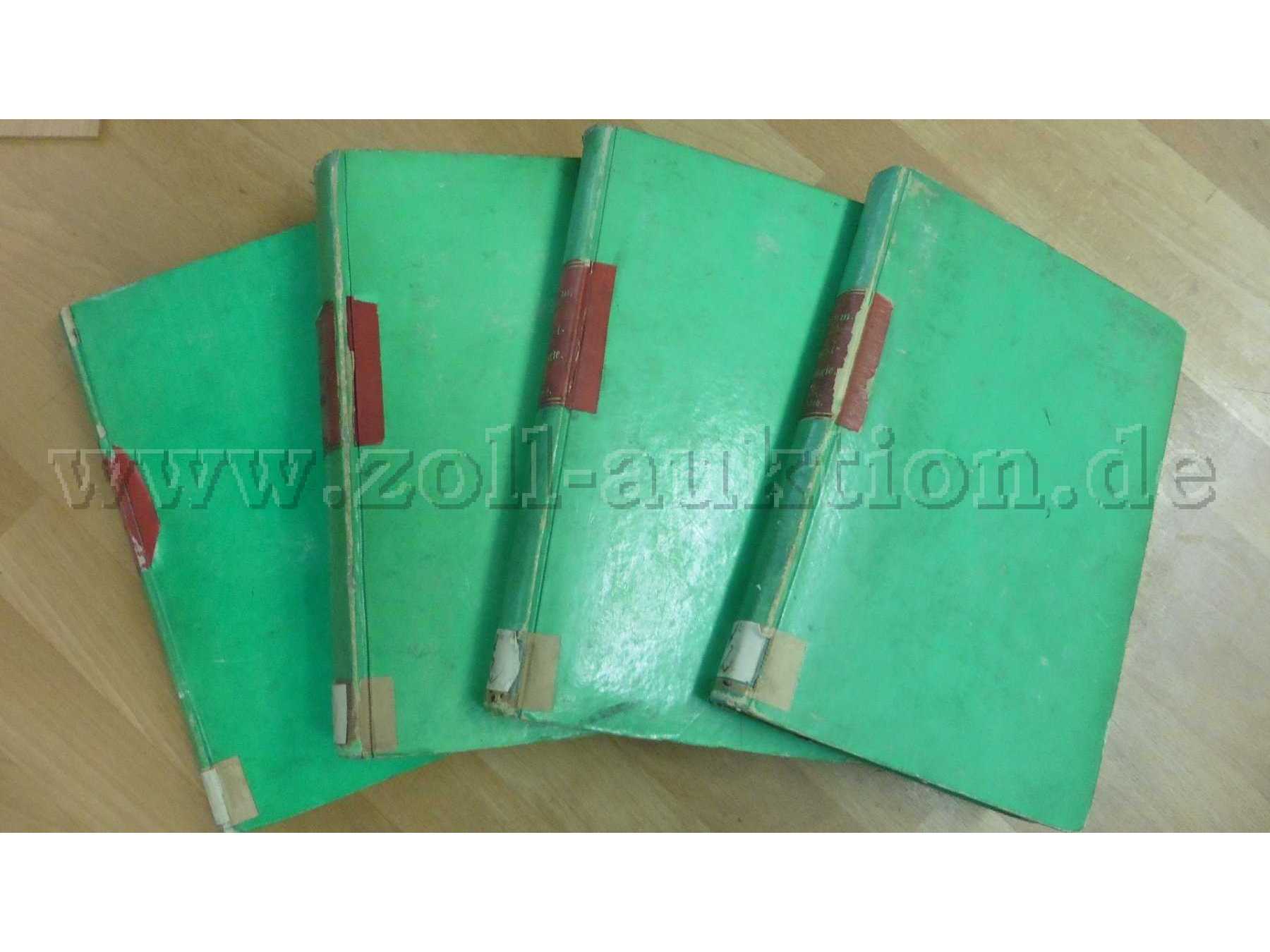 4 Bände Forstzoologie Hardcover