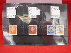 Gesamtansicht der Briefmarken