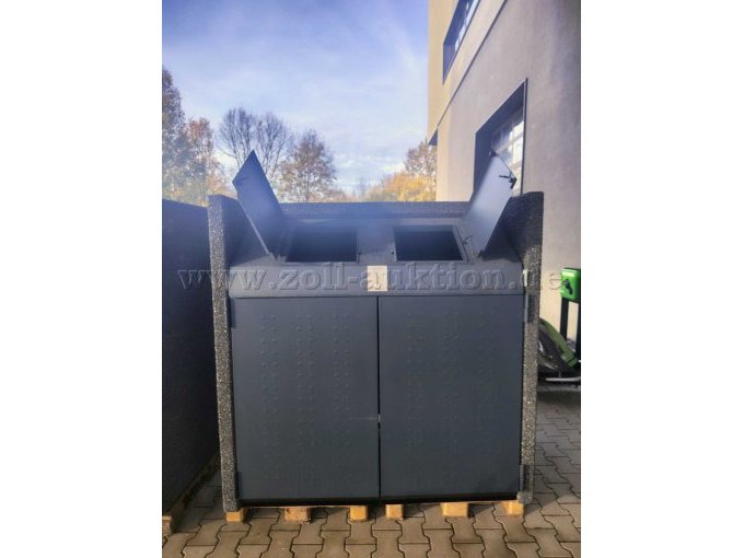 Container Vorderseite Einwurf