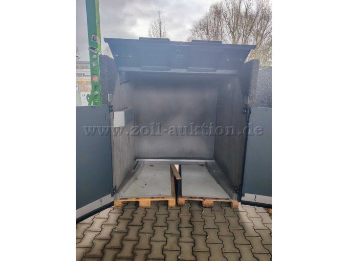 Container Vorderseite geöffnet