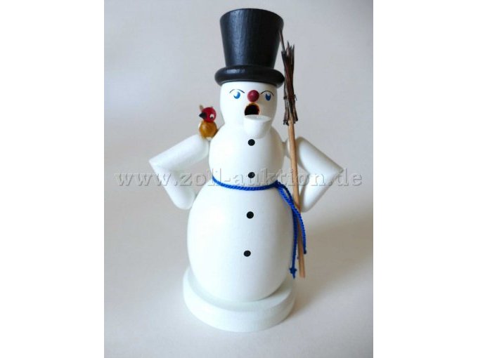 Ansicht Räuchermännchen Schneemann
