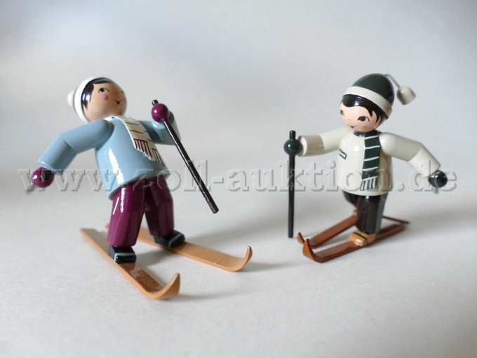 Ansicht 2 Skifahrer