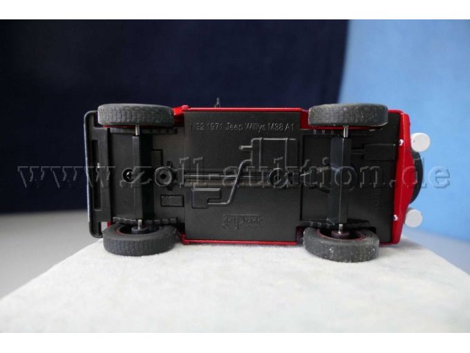 1971 Jeep Willys M38 A1 Ansicht von unten