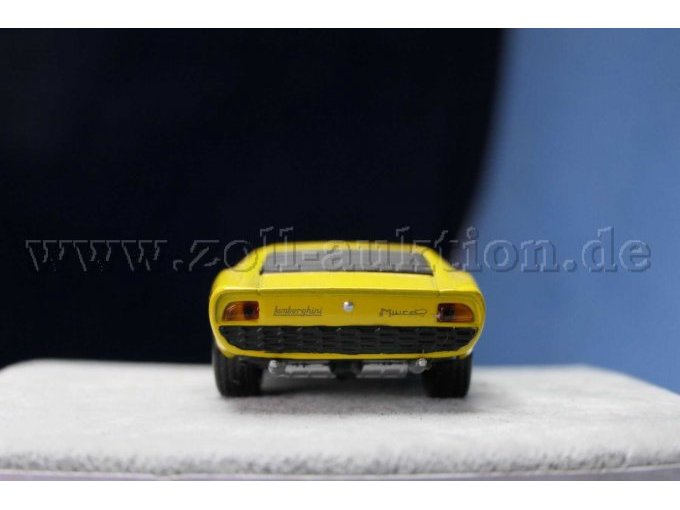 1966 Lamborghini Miura Ansicht von hinten