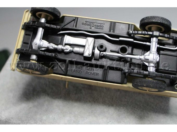 1971 Land Rover Ansicht von unten