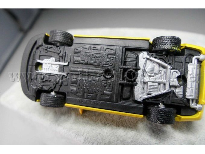 Honda NSX Ansicht von unten