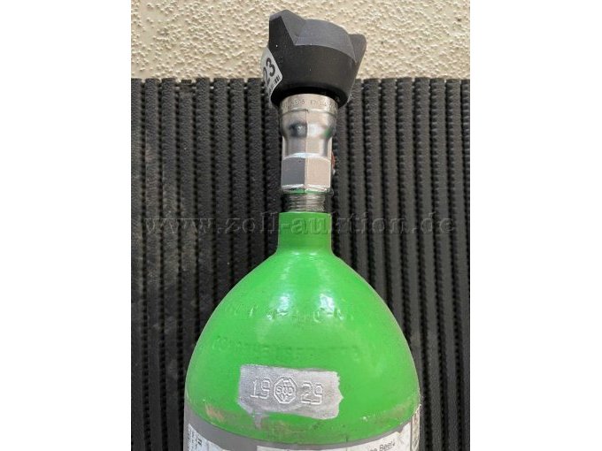 Dräger Druckluftflasche 4l/200bar, grau