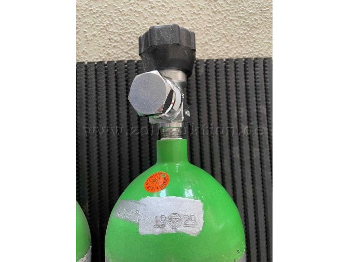 Dräger Druckluftflasche 4l/200bar, grau