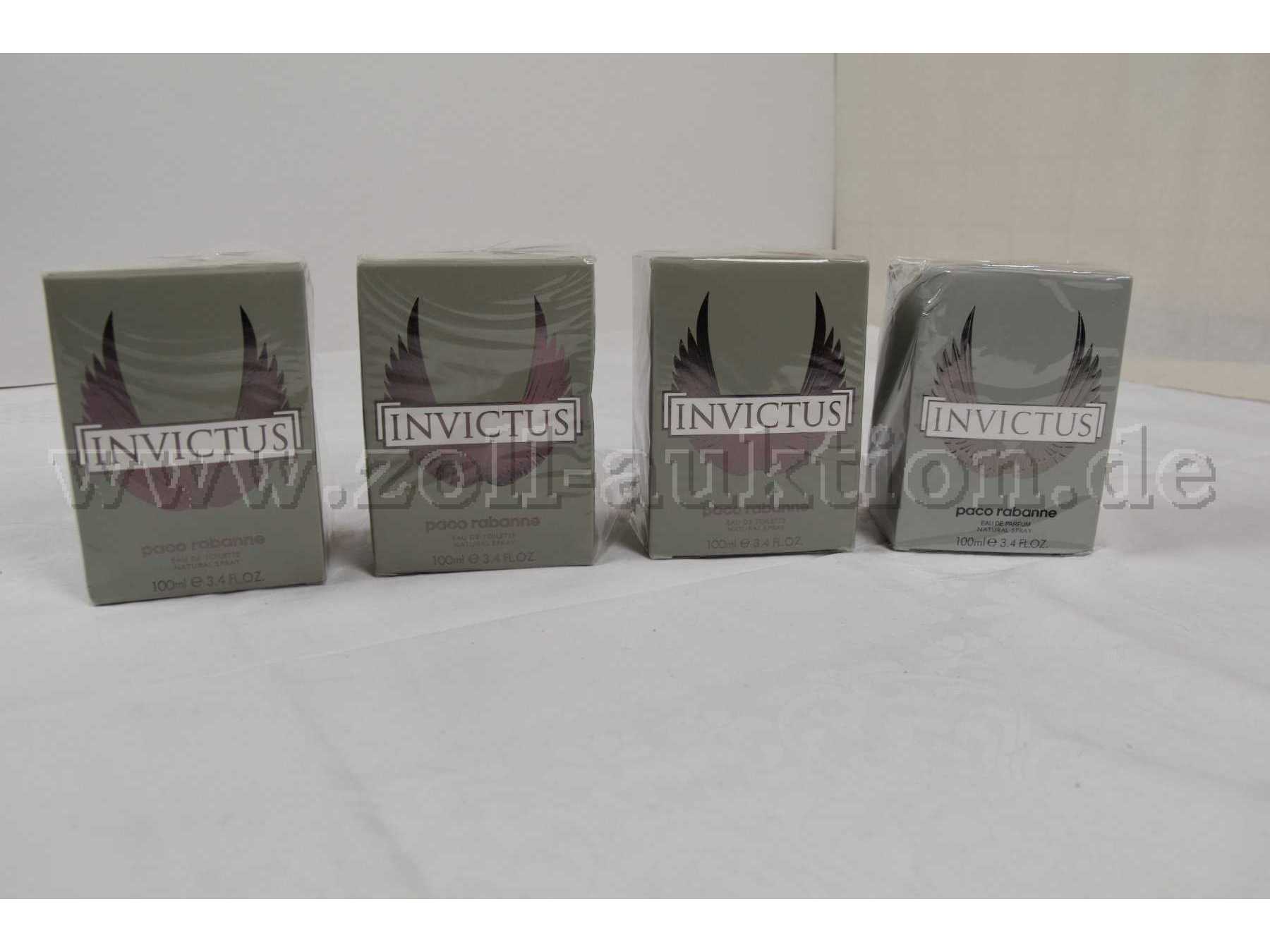 4 Eau de Toilette “paco rabanne” Invictus  je 100ml