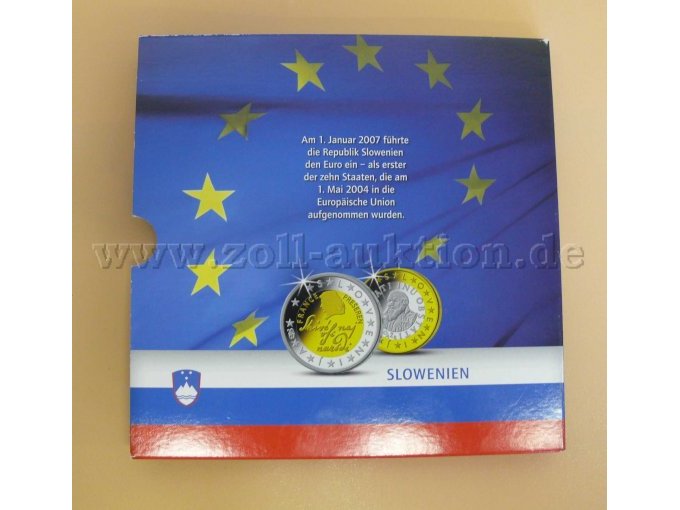 4 Euro Kursmünzensätze BRD, Slowenien, Malta und Zypern – foto 3 – kavel bij Zoll-Auktion, Hof