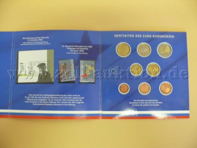 4 Euro Kursmünzensätze BRD, Slowenien, Malta und Zypern – foto 6 – kavel bij Zoll-Auktion, Hof