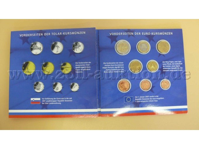 4 Euro Kursmünzensätze BRD, Slowenien, Malta und Zypern – foto 5 – kavel bij Zoll-Auktion, Hof