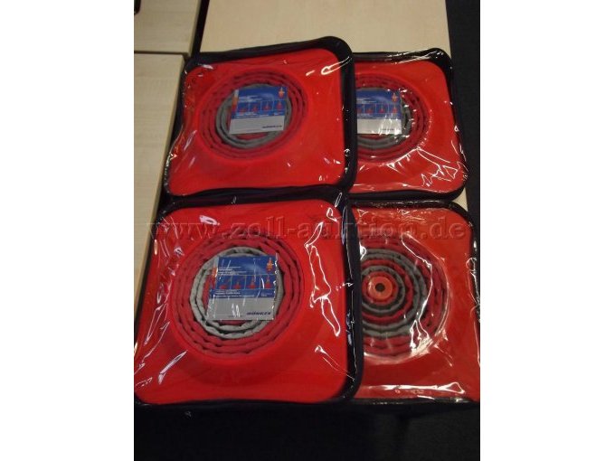 4 Faltleitkegel in der Verpackung