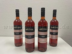 4 Flaschen Marco Real Rosado von vorne