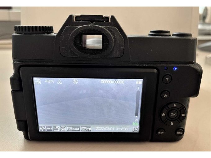 Upgrade 4K Digitalkamera Foto/Video, Display