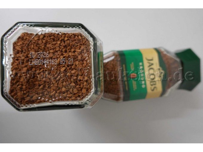 2 Gläser Jacobs á 0,2kg löslicher Kaffee
MHD: 10/2026