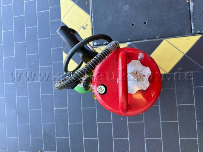 Draufsicht Feuerlöscher