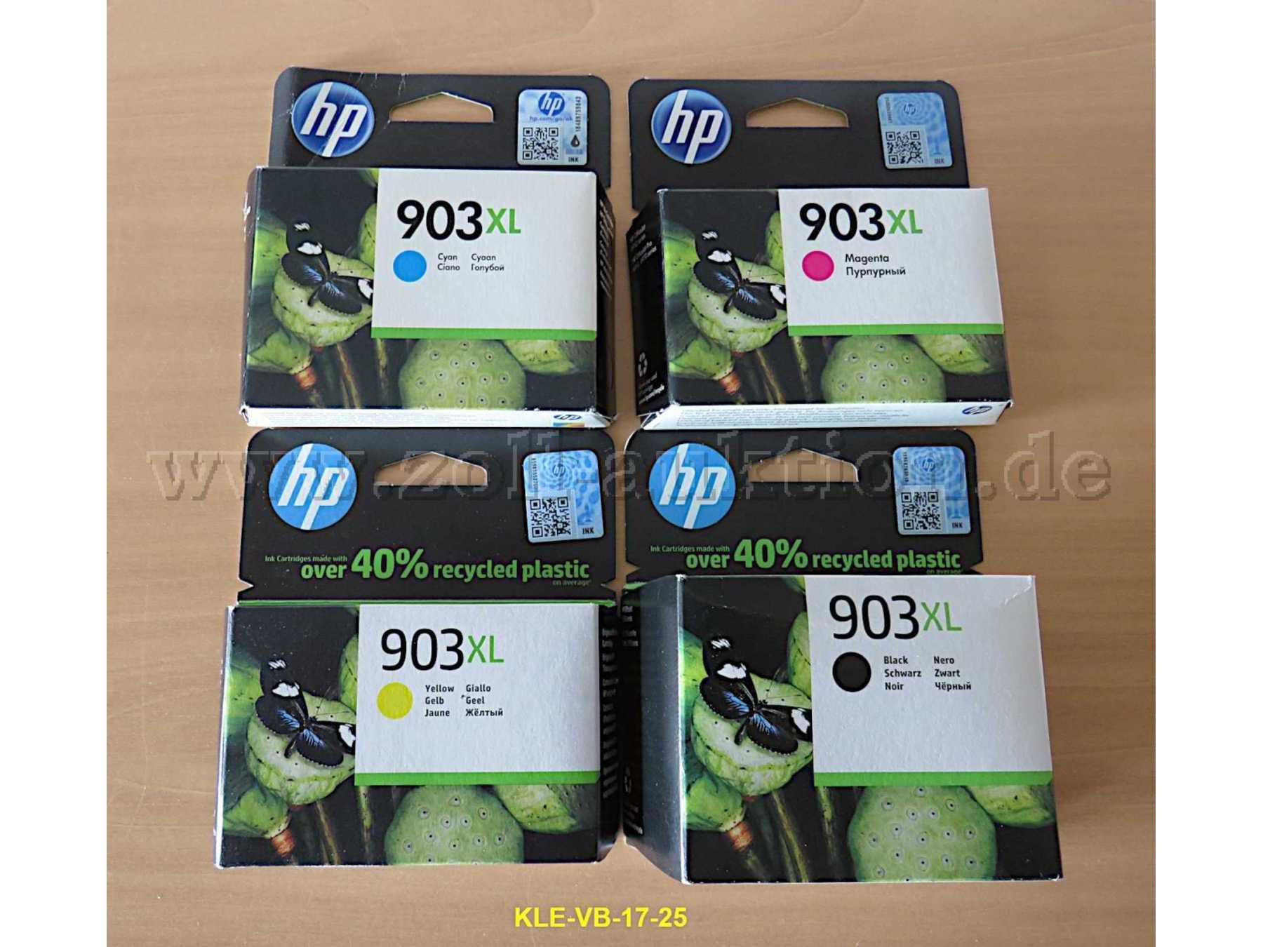 4 x HP 903XL
