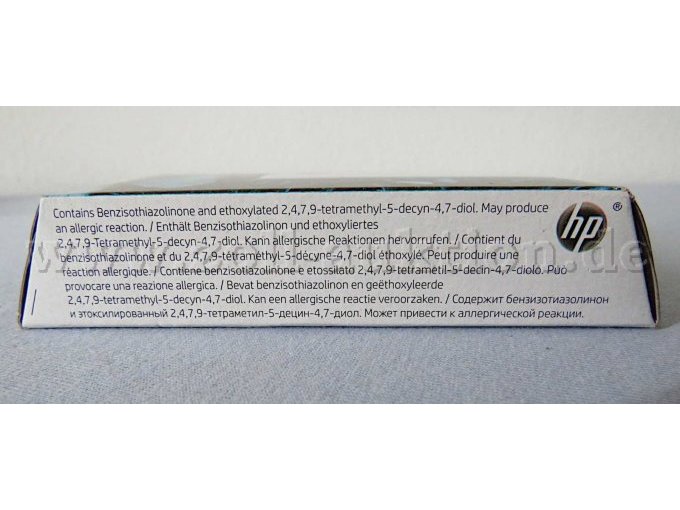 Unterseite mit Produktinfo
