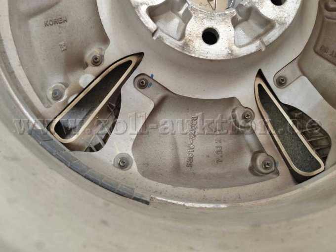 4 Hyundai Kona Felgen 52910 K4000 – foto 5 – kavel bij Zoll-Auktion, Bedburg-Hau