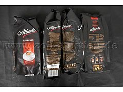 4 Pakete Alberto Espresso Kaffeebohnen á 1 Kg 
MHD 06/2025