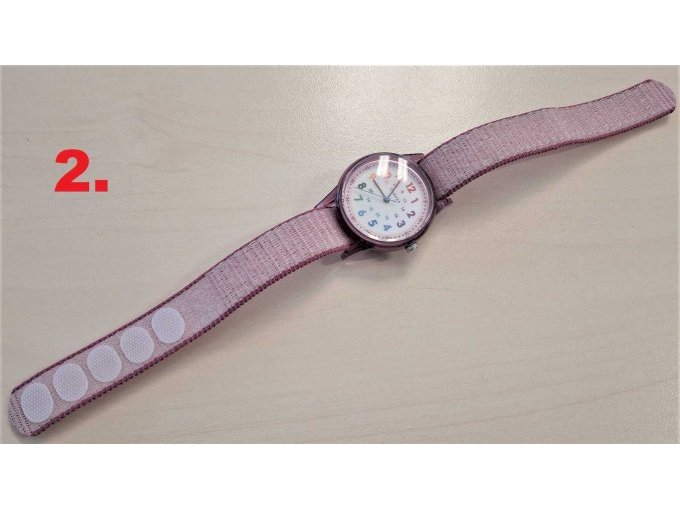 2. Kinder- Armbanduhr, analog Quarzuhr, Cander Berlin, Vorderseite