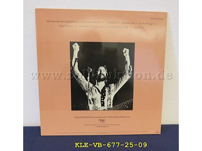 Cover Rückseite Eric Clapton There's one in every crowd