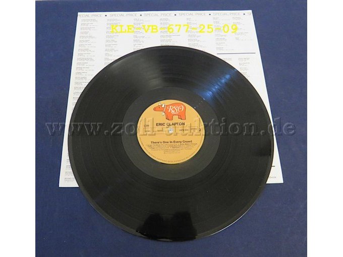 Langspielplatte Eric Clapton There's one in every crowd