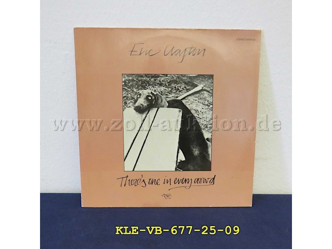 Cover Vorderseite Eric Clapton There's one in every crowd