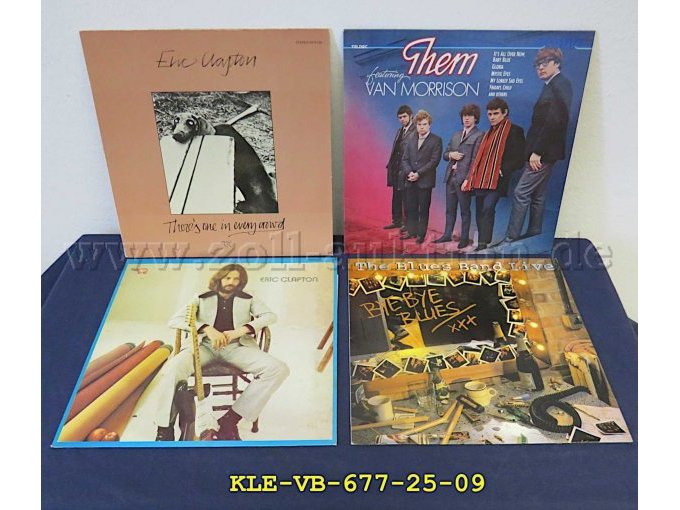4 Langspielplatten