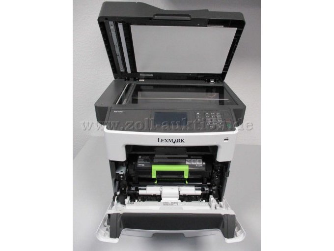 Lexmark MX511de - Vorderansicht  geöffnet