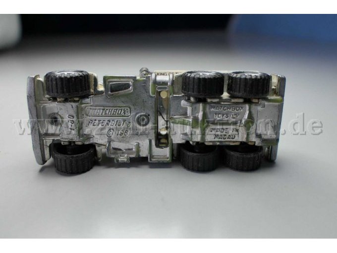 Matchbox 1981 Lkw/ Truck Ansicht von unten
