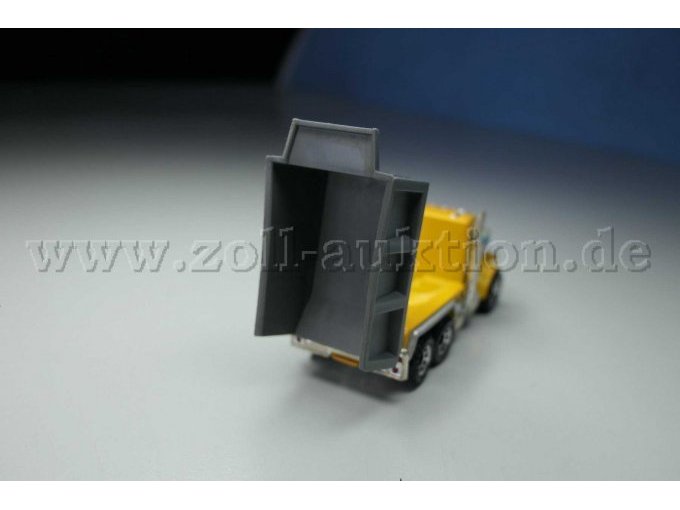 Matchbox 1981 Lkw Kipper Ansicht von hinten