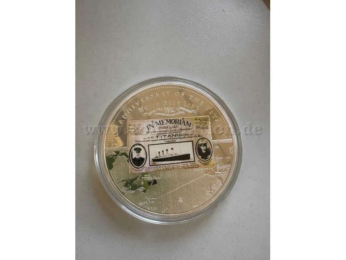 RMS Titanic Rückseite