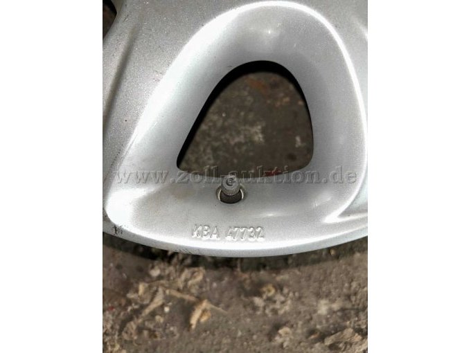 KBA Nummer der Felgen