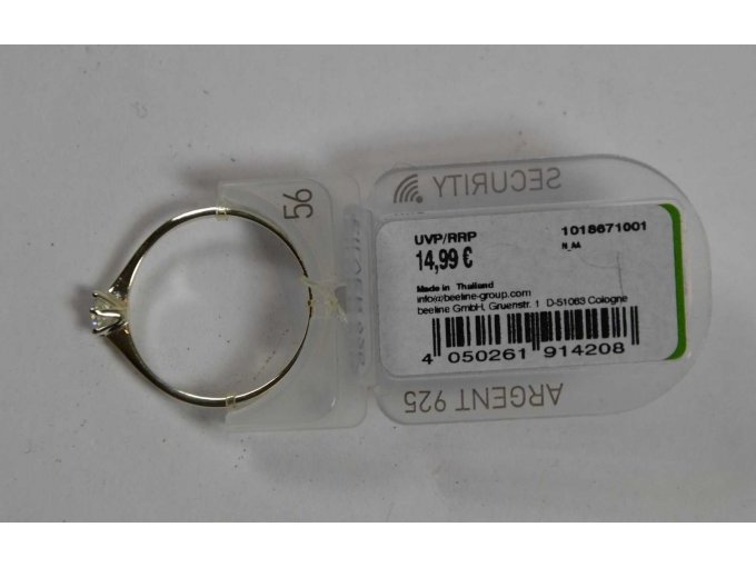 Set van 4 oorknopjes “Bijou Brigitte” & 10 ringen van 925 zilver – foto 4 – kavel bij Zoll-Auktion, Hamburg