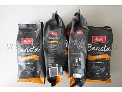 4 Beutel Kaffeebohnen Melitta Barista Classic Crema á 1 Kg, ovp.