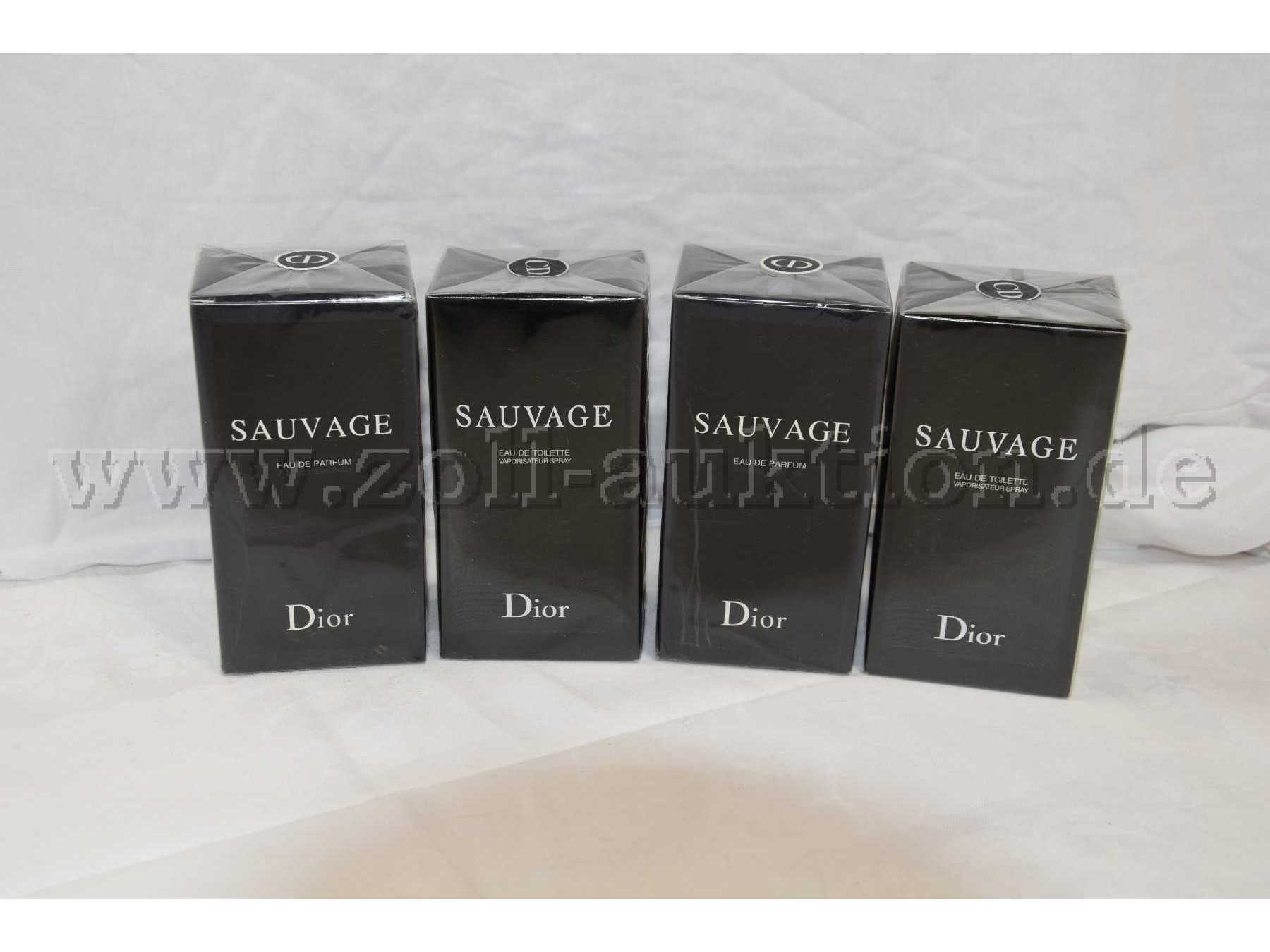 4 Eau de Parfum “Dior” Sauvage je 100ml