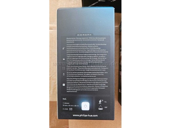 Verpackung Seitenansicht