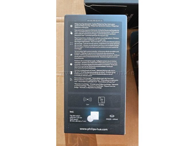 Verpackung Seitenansicht