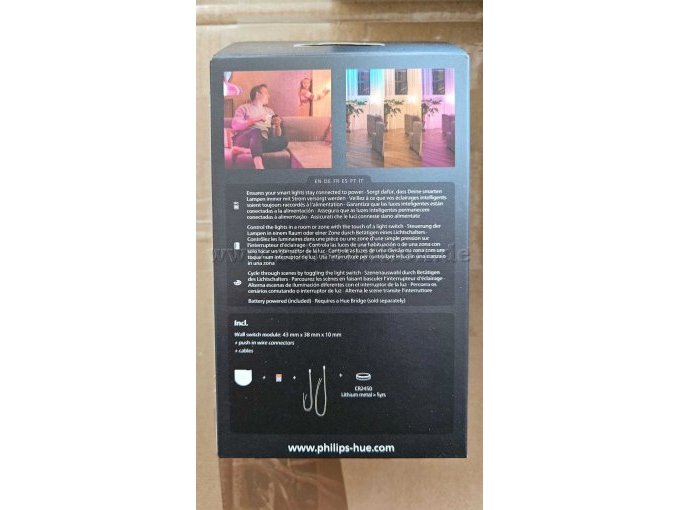 Verpackung Seitenansicht