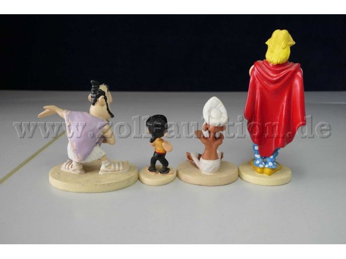 Plastoy Sammelfigur "Asterix und seine Welt" Gesamtansicht von hinten