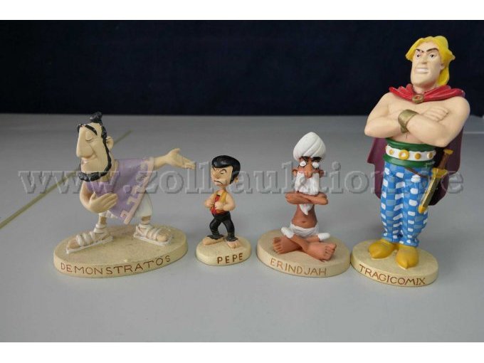 Plastoy Sammelfigur "Asterix und seine Welt" Gesamtansicht von vorne