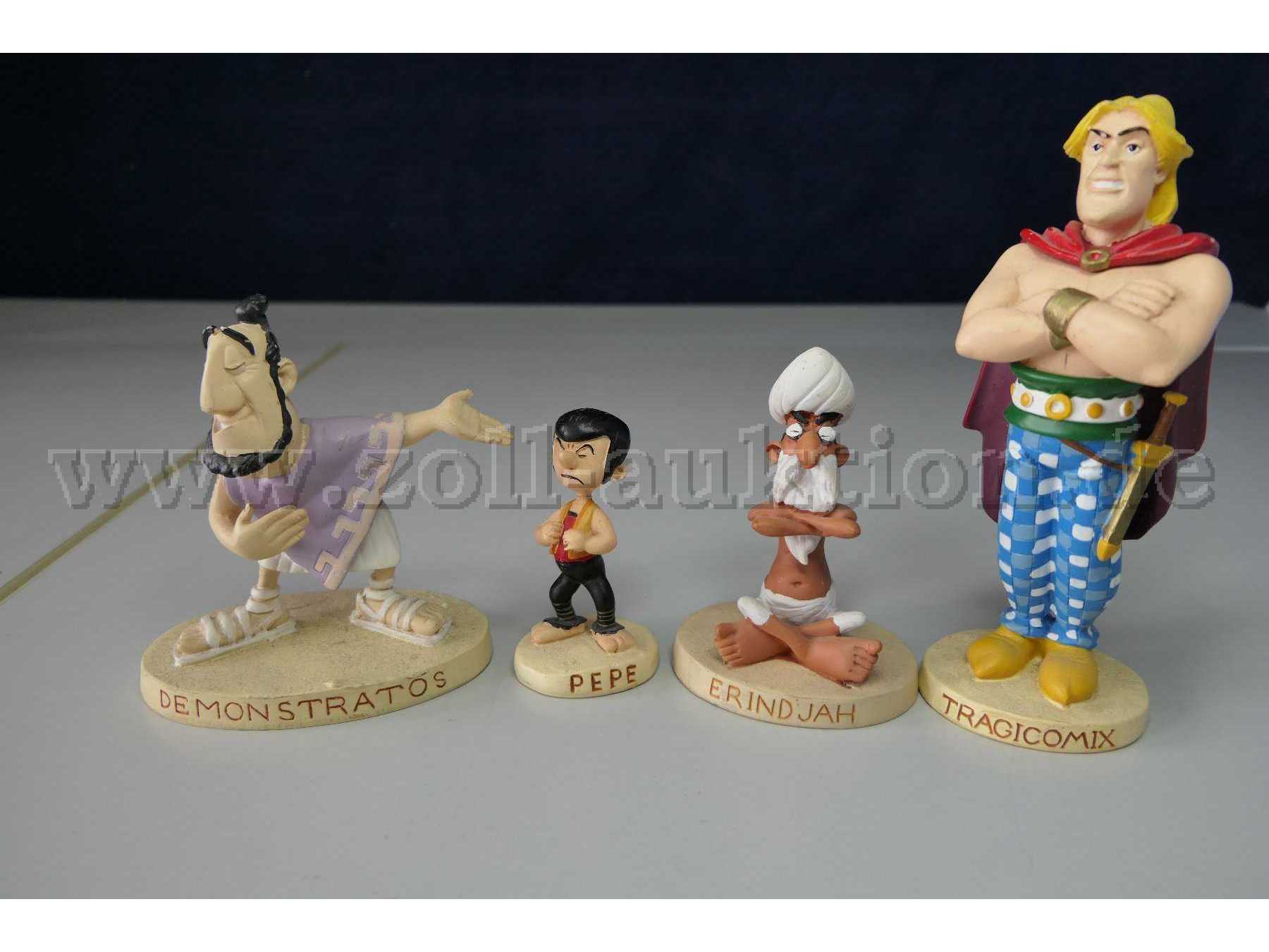 Plastoy Sammelfigur "Asterix und seine Welt" Gesamtansicht von vorne