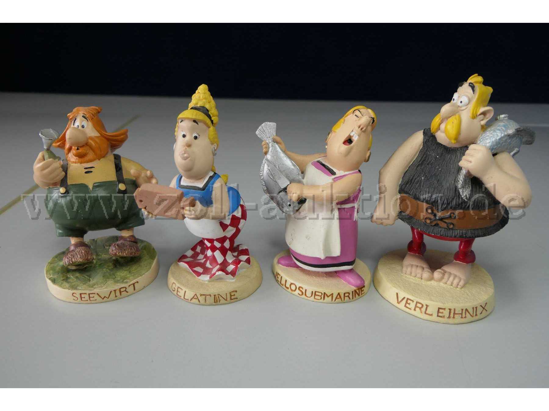 Plastoy Sammelfigur "Asterix und seine Welt" Gesamtansicht von vorne
