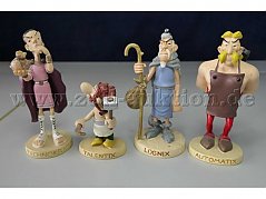 Plastoy Sammelfiguren "Asterix und seine Welt" Gesamtansicht von vorne