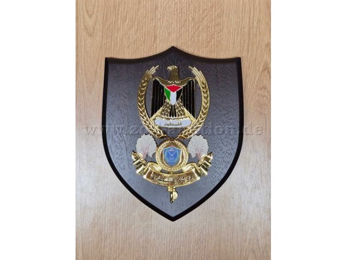Polizei-Abzeichen_Palestinian Police_Wandbild
