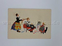 Frau mit Kindern