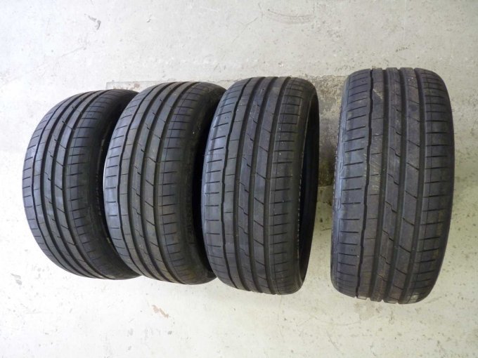 Ansicht Profil aller 4 Reifen Ansicht Profil aller 4 Reifen